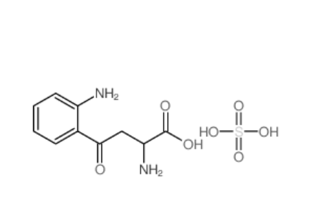 DL-犬尿氨酸硫酸盐,2-Amino-4-(2-aminophenyl)-4-oxobutanoic acid compound with sulfuric acid (1:1)