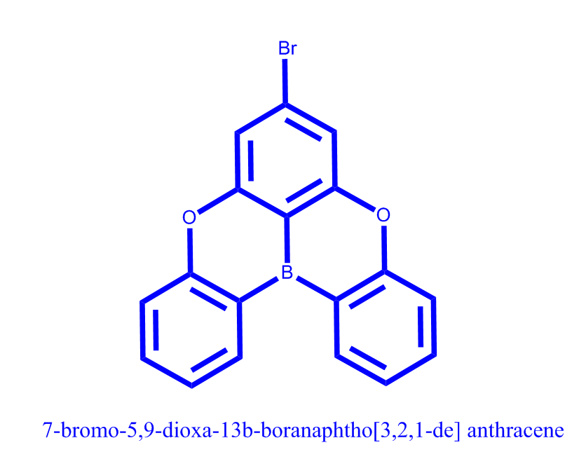 7-溴-5,9-二氧杂-13b-硼萘并[3,2,1-de]蒽,7-bromo-5,9-dioxa-13b-boranaphtho[3,2,1-de] anthracene