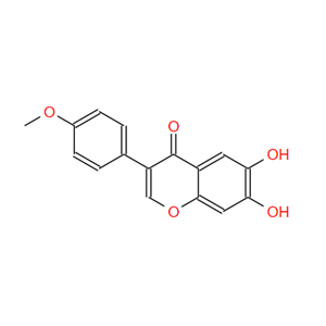 6,7-二羟基-4-甲氧基异黄酮,6,7-dihydroxy-3-(4-methoxyphenyl)chromen-4-one