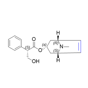 噻托溴铵杂质28,(1R,3s,5S)-8-methyl-8-azabicyclo[3.2.1]oct-6-en-3-yl (S)-3- hydroxy-2-phenylpropanoate