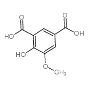 5-羧基香草酸,4-hydroxy-5-methoxybenzene-1,3-dicarboxylic acid