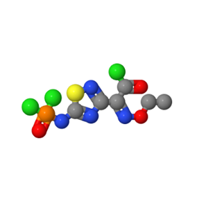 (Z)-5-[二氯亚膦酰氨基]-ALPHA-(乙氧基亚氨基)-1,2,4-噻二唑-3-乙酰氯,(Z)-5-[(Dichlorophosphinyl)aMino]-alpha-(ethoxyiMino)-1,2,4-thiadiazol-3-acetyl chloride or (alphaZ)-5-[(Dichlorophosphinyl)aMino]-alpha-(ethoxyiMino)-1,2,4-thiadiazol-3-acetyl chloride