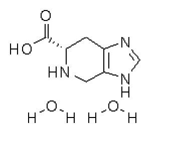 (6S)-4,5,6,7-tetrahydro-3H-imidazo[4,5-c]pyridine-6-carboxylic acid dihydrate,(6S)-4,5,6,7-tetrahydro-3H-imidazo[4,5-c]pyridine-6-carboxylic acid dihydrate