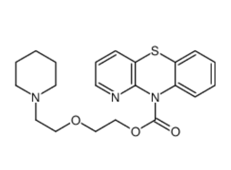 哌扎西酯,2-(2-piperidin-1-ylethoxy)ethyl pyrido[3,2-b][1,4]benzothiazine-10-carboxylate