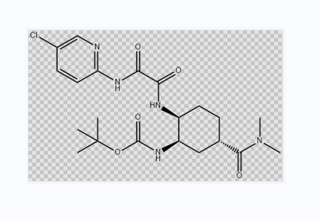 [(1R,2S,5S)-2-[[2-[(5-氯吡啶-2-基)氨基]-2-氧代乙酰基]氨基]-5-(二甲基氨基羰基)环己基]氨基甲酸叔丁酯,EthanediaMide iMpurity D