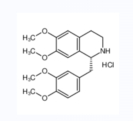 R-四氢罂粟碱盐酸盐,R-tetrahydropapaverine HCl