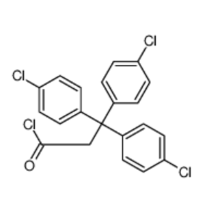 3,3,3-tris(p-chlorophenyl)propionyl chloride