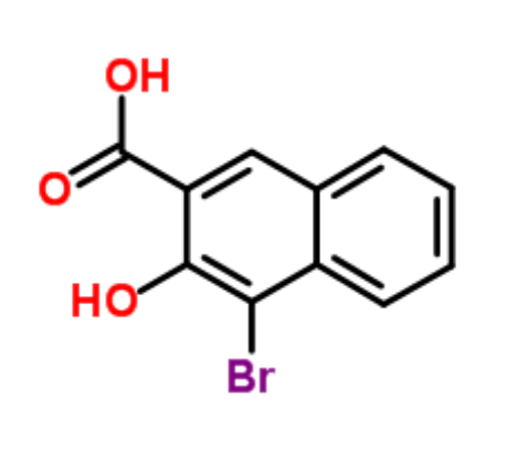 4-溴-3-羟基-2-萘甲酸,2-Naphthalenecarboxylicacid, 4-bromo-3-hydroxy-