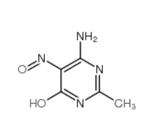 4-氨基-6-羟基-2-甲基-5-硝基嘧啶,4(3H)-Pyrimidinone,6-amino-2-methyl-5-nitroso-