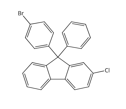 9-(4-溴苯基)-2-氯-9-苯基-9H-芴,9-(4-Bromophenyl)-2-chloro-9-phenyl-9H-fluorene