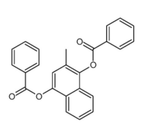 (4-benzoyloxy-3-methylnaphthalen-1-yl) benzoate,(4-benzoyloxy-3-methylnaphthalen-1-yl) benzoate