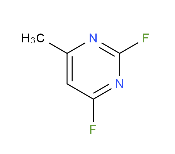 (7CI,8CI,9CI)-2,4-二氟-6-甲基嘧啶,Pyrimidine, 2,4-difluoro-6-methyl- (7CI,8CI,9CI)