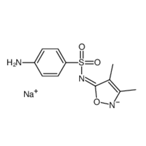 sodium N-(3,4-dimethylisoxazol-5-yl)sulphanilamidate,sodium N-(3,4-dimethylisoxazol-5-yl)sulphanilamidate