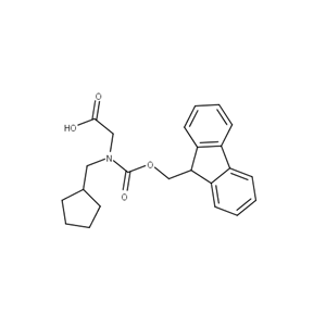 Fmoc-N-(cyclopentylmethyl)-Gly-OH