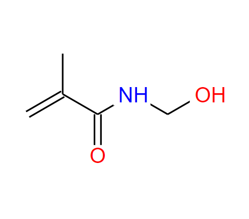 N-(羟甲基)-2-甲基-2-丙烯酰胺,N-(hydroxymethyl)-2-methylprop-2-enamide