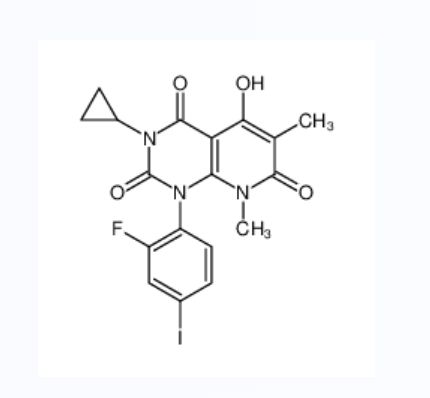 曲美替尼中间体,3-cyclopropyl-1-(2-fluoro-4-iodophenyl)-5-hydroxy-6,8-diMethylpyrido[2,3-d]pyriMidine-2,4,7(1H,3H,8H)-trione