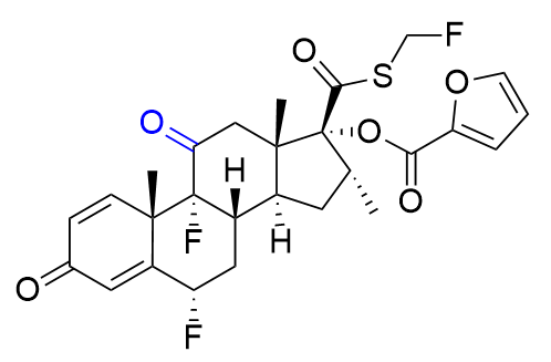 糠酸氟替卡松杂质05,Fluticasone furoate impurity 05