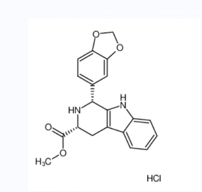 四氢咔啉,(1R,3R)-9H-PYRIDO[3,4-B]INDOLE-3-CARBOXYLIC ACID, 1,2,3,4-TETRAHYDRO-1-(3,4-METHYLENEDIOXYPH ENYL), METHYL ESTER, HYDROCHLORIDE