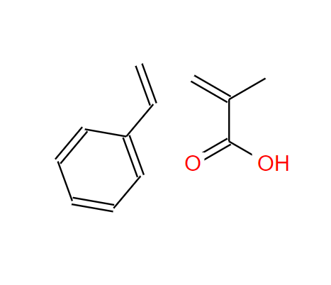 2-甲基-2-丙烯酸与苯乙烯共聚物,2-methylprop-2-enoic acid,styrene