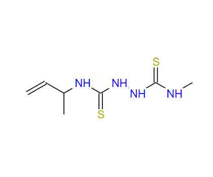 美他硫脲,1-but-3-en-2-yl-3-(methylcarbamothioylamino)thiourea
