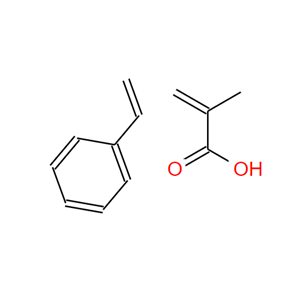 2-甲基-2-丙烯酸与苯乙烯共聚物