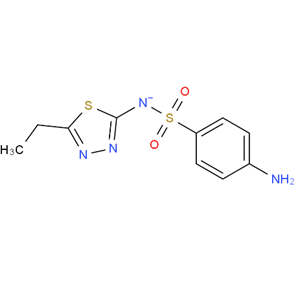 磺胺乙二唑,Sulfanilamide, N1-(5-ethyl-1,3,4-thiadiazol-2-yl)-, monosodium salt