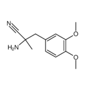 (±)-2-amino-3-(3,4-dimethoxyphenyl)-2-methylpropiononitrile