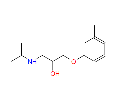 托利洛尔,1-(3-methylphenoxy)-3-(propan-2-ylamino)propan-2-ol