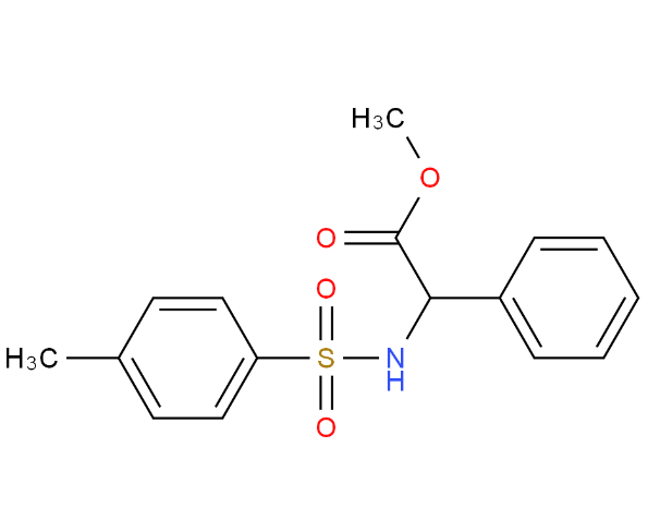 2-(4-甲基苯基磺酰氨基)-2-苯乙酸甲酯,METHYL 2-([(4-METHYLPHENYL)SULFONYL]AMINO)-2-PHENYLACETATE