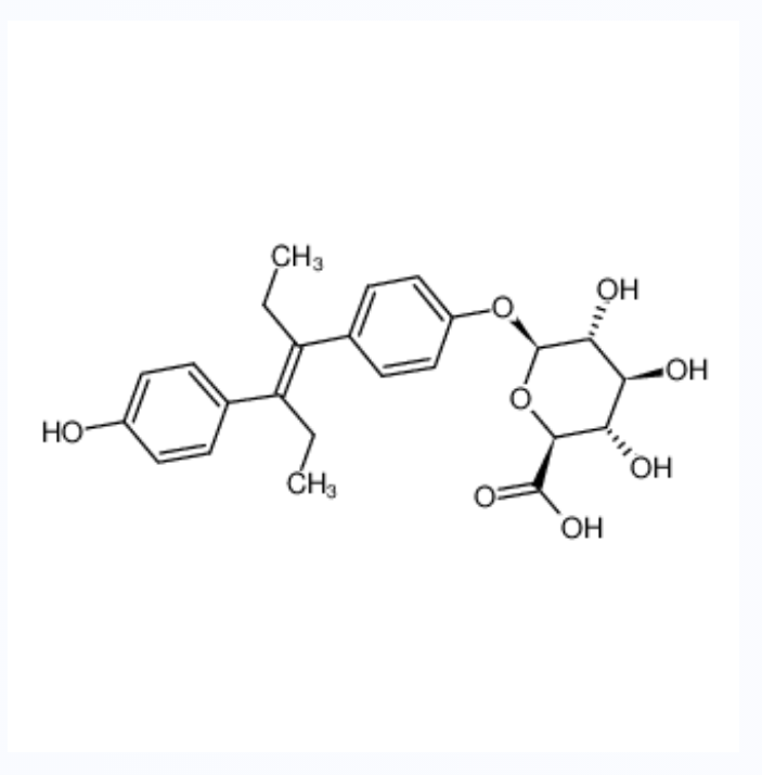(2S,3S,4S,5R)-3,4,5-三羟基-6-[4-[(E)-4-(4-羟基苯基)己-3-烯-3-基]苯氧基]四氢吡喃-2-羧酸,Diethyl Stilbestrol β-D-Glucuronide