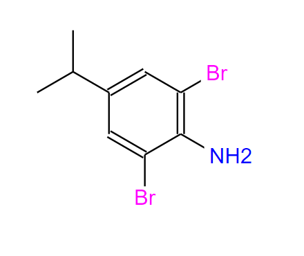 2,6-二溴-4-异丙苯胺,2,6-dibromo-4-propan-2-ylaniline