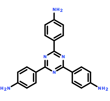 2,4,6-三(4-氨基苯基)-1,3,5-三嗪,4,4',4''-(1,3,5-Triazine-2,4,6-triyl)trianiline