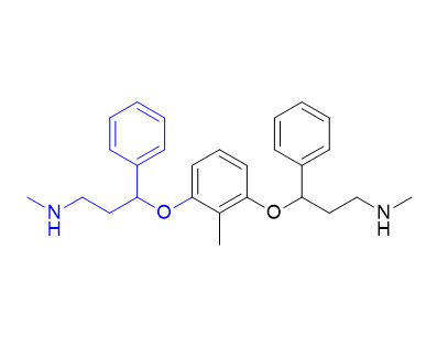 托莫西汀杂质07,3,3′-[(2-methylbenzene-1,3-diyl)bis(oxy)]bis(N-methyl- 3-phenylpropan-1-amine)