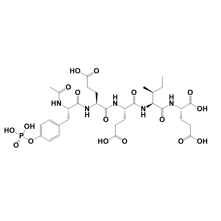 Ac-pTyr-EEIE,N-Acetyl-O-phosphono-Tyr-Glu-Glu-Ile-Glu