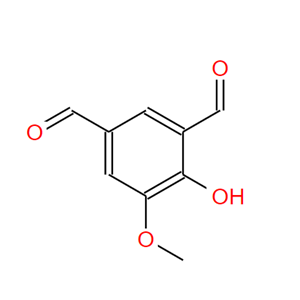 4-hydroxy-5-methoxybenzene-1,3-dicarbaldehyde