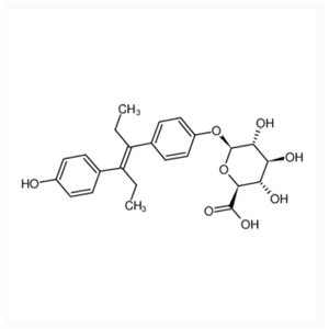 (2S,3S,4S,5R)-3,4,5-三羟基-6-[4-[(E)-4-(4-羟基苯基)己-3-烯-3-基]苯氧基]四氢吡喃-2-羧酸,Diethyl Stilbestrol β-D-Glucuronide