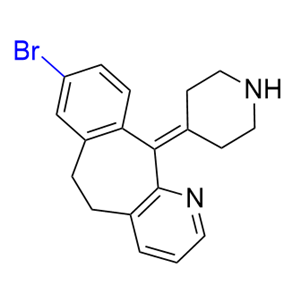 地氯雷他定杂质06,8-bromo-11-(piperidin-4-ylidene)-6,11-dihydro-5H-benzo[5,6]cyclohepta[1,2-b]pyridine