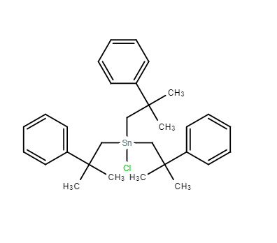 chlorotris(2-methyl-2-phenylpropyl)stannane