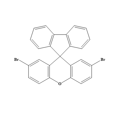 2′,7′-二溴螺[9H-芴-9,9′-[9H]氧杂蒽],2′,7′-Dibromospiro[9H-fluorene-9,9′-[9H]xanthene]