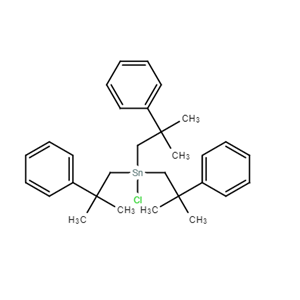 chlorotris(2-methyl-2-phenylpropyl)stannane