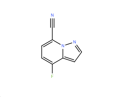 4-氟吡唑并[1,5-A]吡啶-7-甲腈,Pyrazolo[1,5-a]pyridine-7-carbonitrile,4-fluoro-