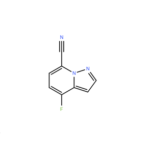 4-氟吡唑并[1,5-A]吡啶-7-甲腈