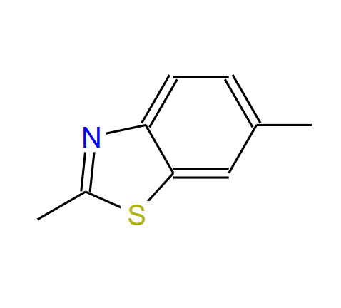 2,6-二甲基苯并噻唑,2,6-dimethyl-1,3-benzothiazole