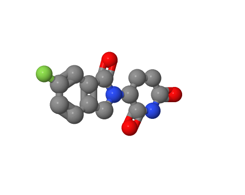 3-(6-氟-1-氧代-1H-異吲哚-2-基)哌啶-2,6-二酮,2,6-Piperidinedione, 3-(6-fluoro-1,3-dihydro-1-oxo-2H-isoindol-2-yl)-