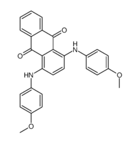 1,4-bis(4-methoxyanilino)anthracene-9,10-dione