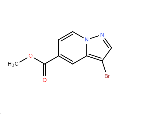 3-溴吡唑并[1,5-A]吡啶-5-羧酸甲酯,methyl3-bromopyrazolo[1,5-a]pyridine-5-carboxylate