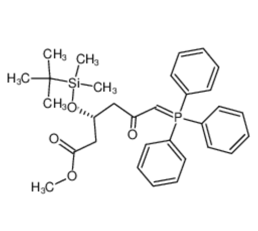 (3R)-叔丁基二甲硅氧基-5-氧代-6-三苯基膦烯己酸甲酯,Methyl (3R)-3-(tert-butyldimethylsilyloxy)-5-oxo-6-triphenylphosphoranylidenehexanoate