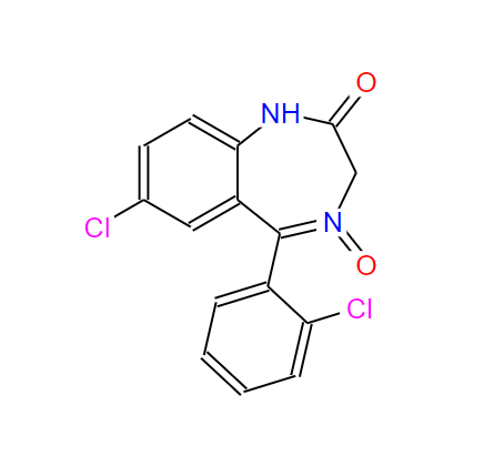 7-氯-2-氧代-5-(2-氯苯基)-1,4-苯并二氮杂卓-4-氧化物,7-Chloro-2-oxo-5-(2-chlorophenyl)-1,4-benzodiazepine-4-oxide