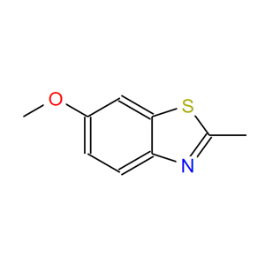 6-甲氧基-2-甲基苯并噻唑,6-methoxy-2-methyl-1,3-benzothiazole