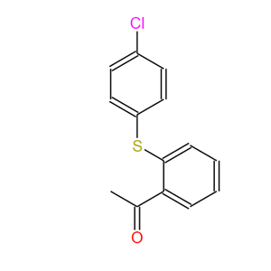2-乙酰基-4'-氯二苯硫醚；41932-35-8